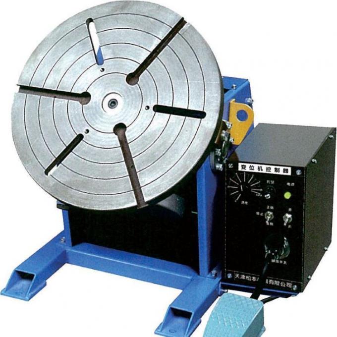 Positioner ρομπότ συγκόλλησης υψηλής ακρίβειας μέγεθος 500mm μηχανών εντοπιστών περιστροφικών πλακών 4