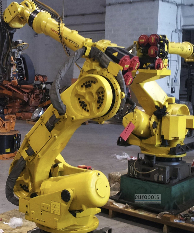 Βραχίονας ρομπότ Fanuc 165F Grad βιομηχανικός με την έξοχος-μακριά έκταση βραχιόνων του ωφέλιμου φορτίου 2655mm 165kg