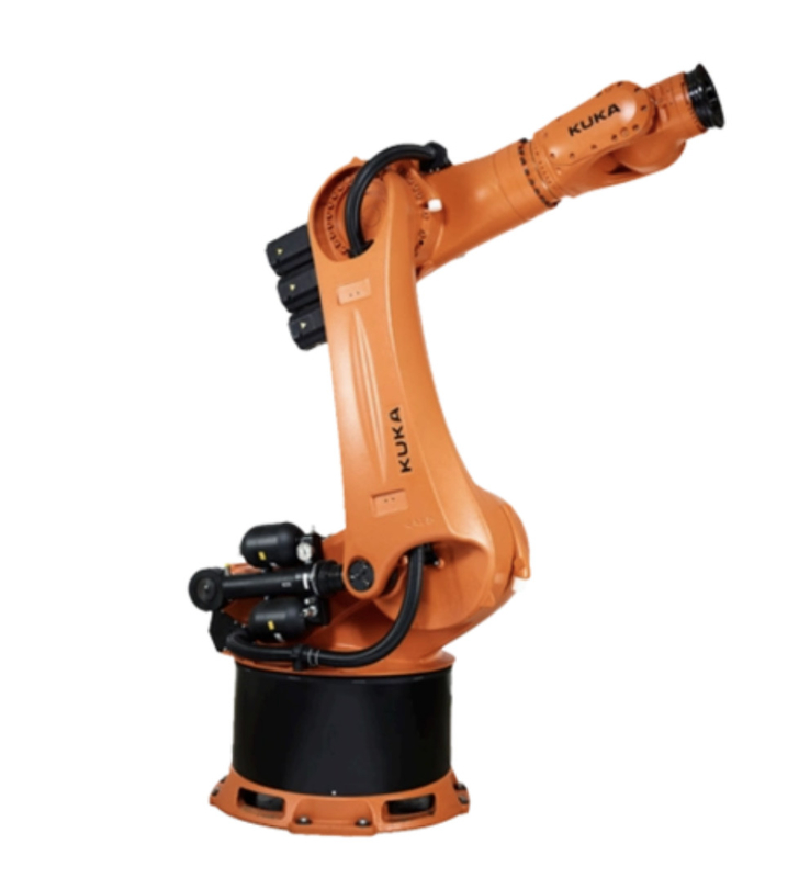 Βιομηχανικός ρομποτικός βραχίονας 6 KUKA FORTEC Kr500 εργοστάσιο επίπλων χειρισμού φορτίων 500kg άξονα