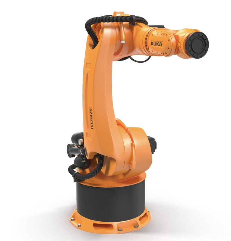 Το ρομπότ βραχιόνων άξονα KUKA FORTEC Kr360 6 βιομηχανικό μπορεί να συσσωρευθεί στο ρομπότ Grad εργοστασίων