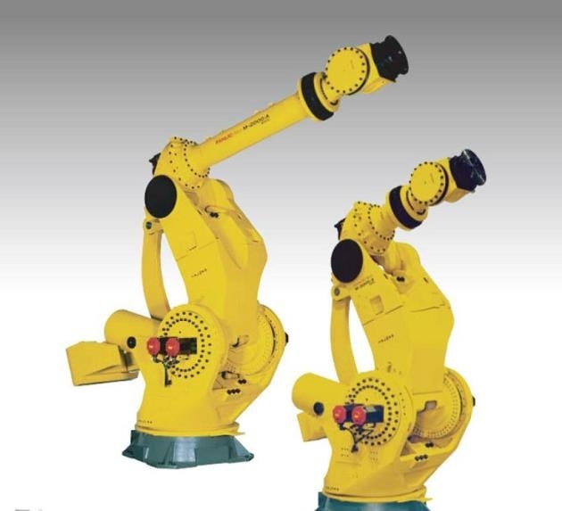 FanucR-1000iA/130F βραχίονας 6 ρομπότ υψηλής ταχύτητας Dof συσσώρευση υλικού χειρισμού φορτίων 630kg