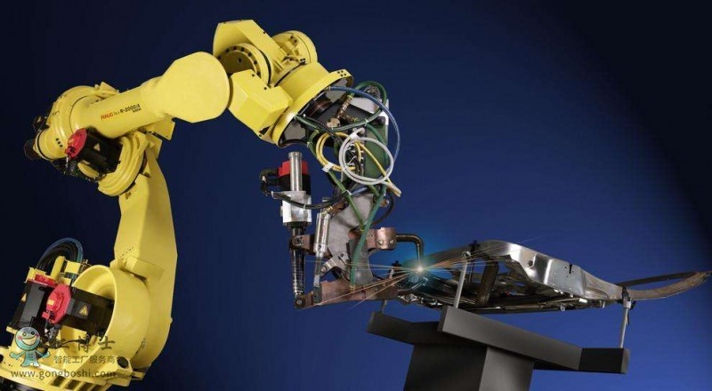 Ρομποτικός προγραμματισμός σκελών Fanuc πολύ για την ανυψωμένη εγκατάσταση που συσσωρεύει τη συγκόλληση σημείων
