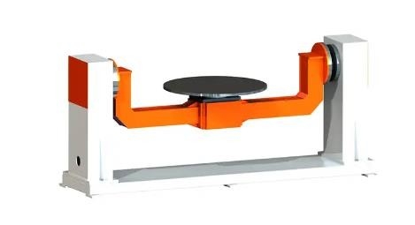 Διαξωνικό Positioner ρομπότ συγκόλλησης Abb φορτίο 100-1000kg άξονα 50-60hz περιστροφικών πλακών 1200x1200 380v