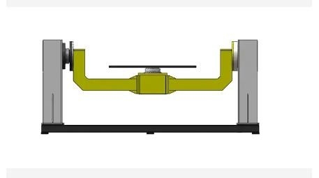 Διαξωνικό Positioner ρομπότ συγκόλλησης Abb φορτίο 100-1000kg άξονα 50-60hz περιστροφικών πλακών 1200x1200 380v