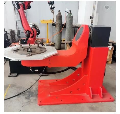 Positioner ρομπότ άξονα FANUC διπλό ρομποτικό Positioner 300KG 450mm συγκόλλησης τόξων τύπων Λ