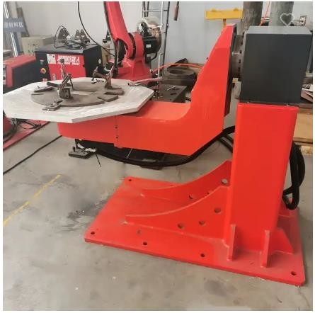 Positioner ρομπότ άξονα FANUC διπλό ρομποτικό Positioner 300KG 450mm συγκόλλησης τόξων τύπων Λ